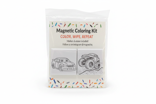 Magnetic Coloring Kit — Color, Wipe, Repeat